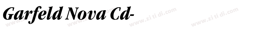 Garfeld Nova Cd字体转换 Garfeld Nova Cd字体转换
